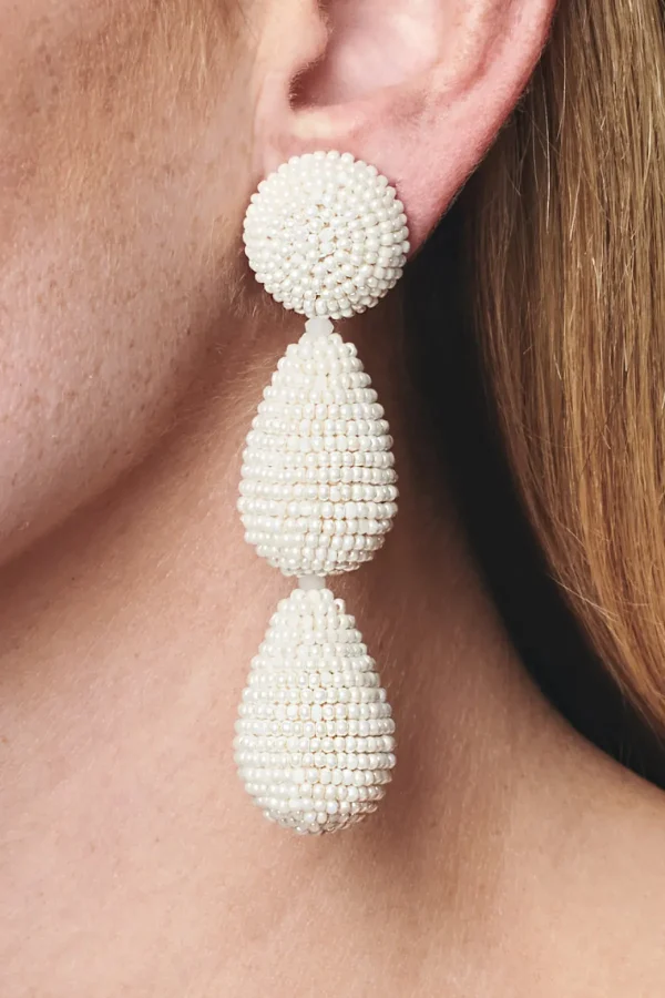 Hot Arielle Earrings - Smooth Beads Earrings
