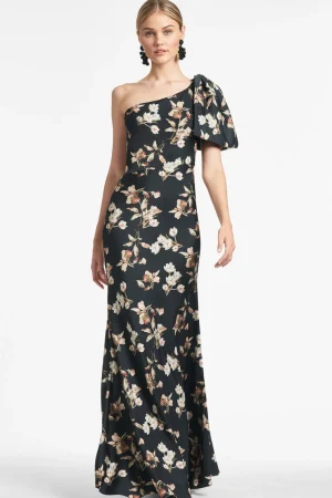 Hot Aubrey Gown - Trumpet | Black