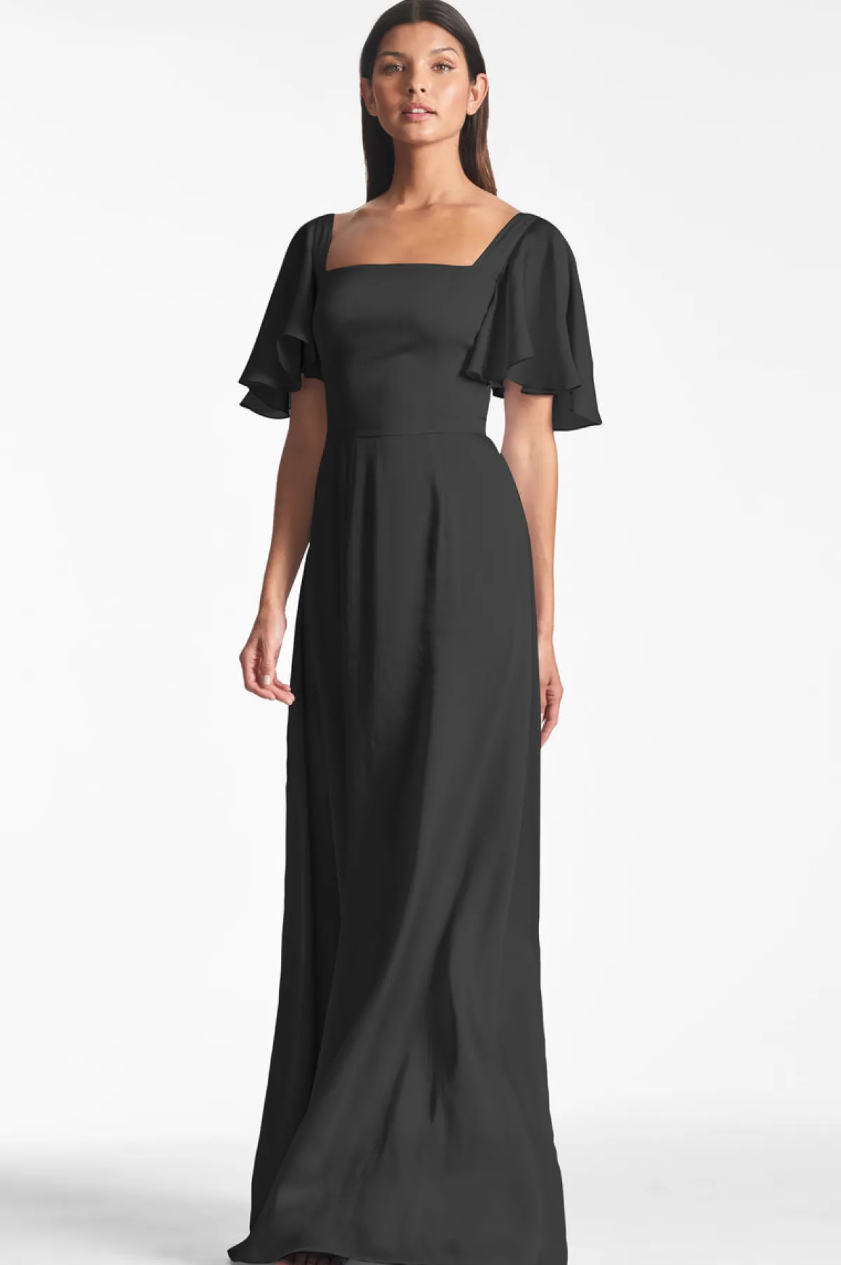 Flash Sale Aurora Gown - Black | Champagne