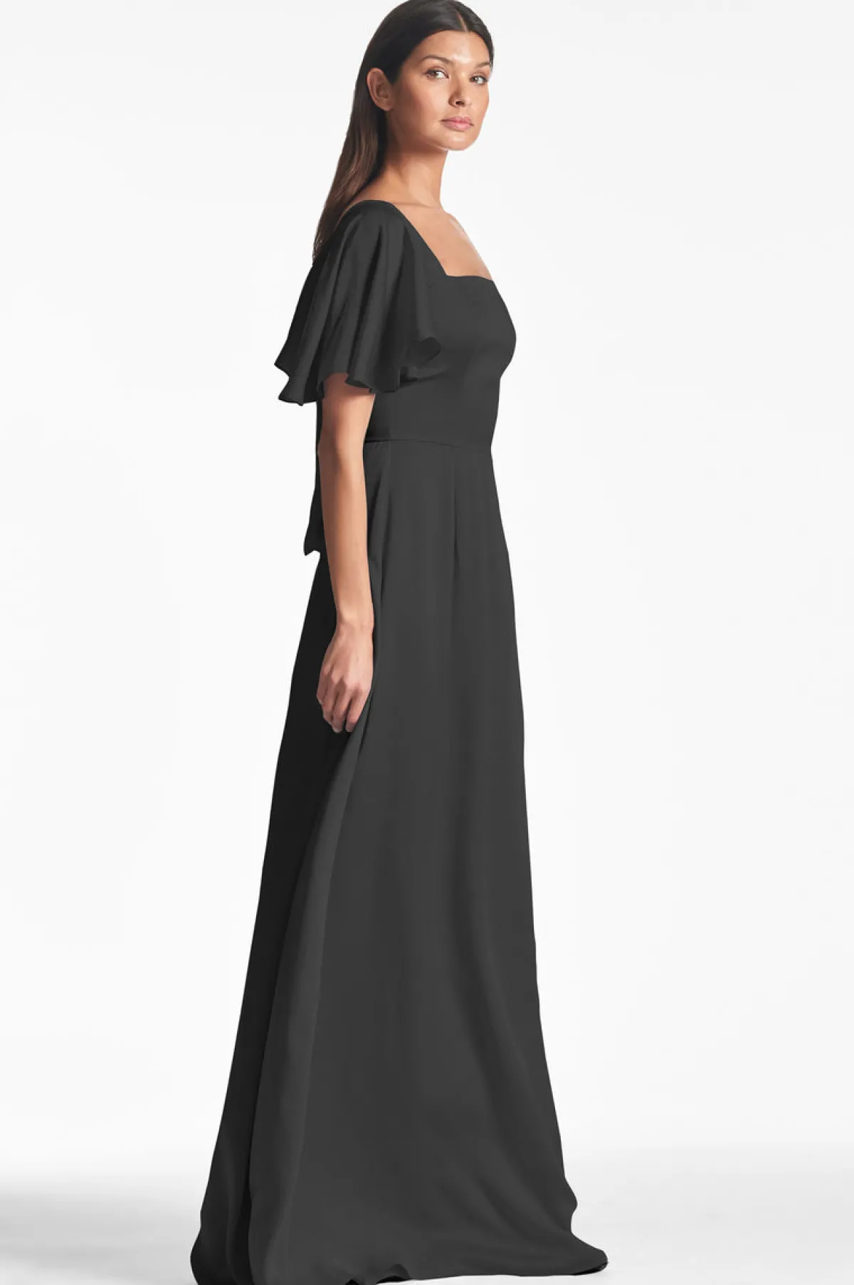 Flash Sale Aurora Gown - Black | Champagne