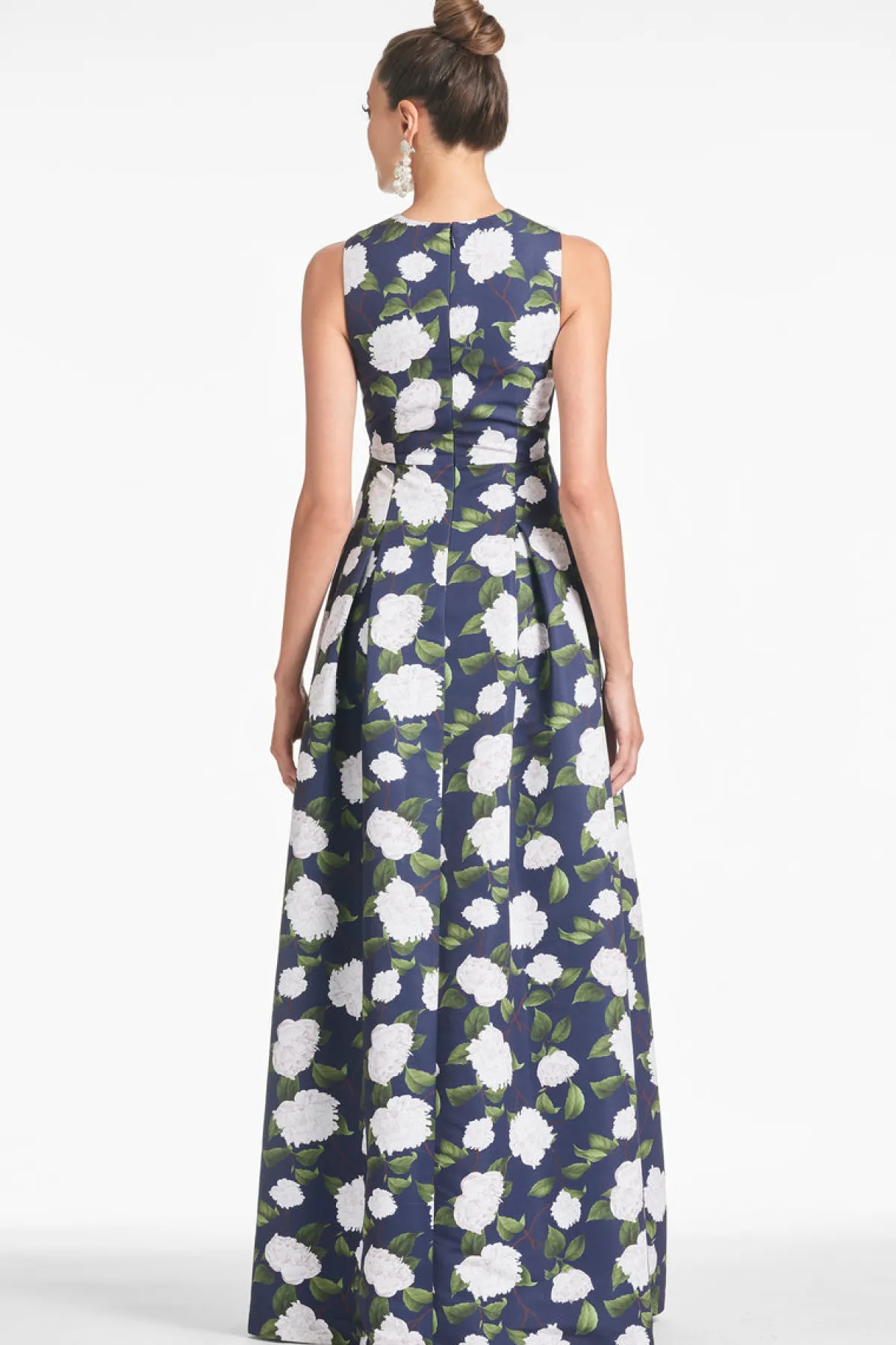 Flash Sale Brooke Gown - Navy/Ivory Moonlit Garden Evening | Evening