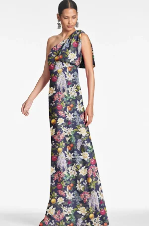 Outlet Chelsea Gown - Blue | Champagne