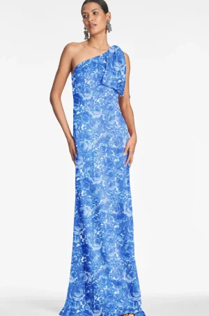 Fashion Chelsea Gown - Blue | Champagne