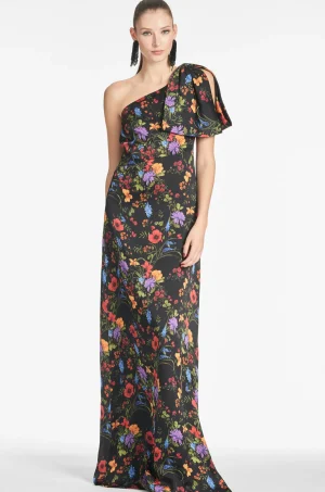 Store Chelsea Gown - Black | Champagne