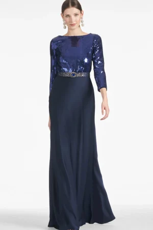 Best Sale Christabel Gown - Sapphire/Midnight Evening | Winter