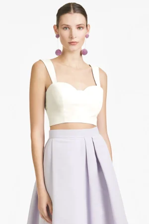 Online Darcy Top - - Faille Bridal Separates | Tops & Blouses