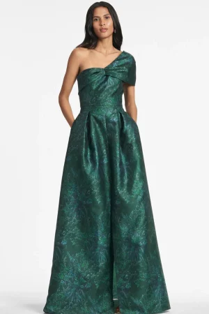 Cheap Deliah Gown - Ball Gowns | Green
