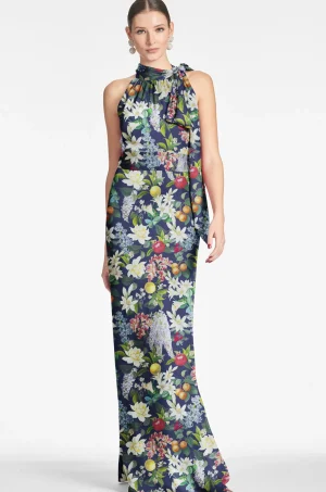 New Kayla Gown - Blue | Champagne