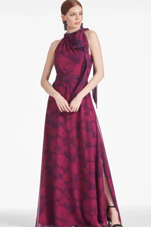 Hot Kayla Gown - Champagne | Prints