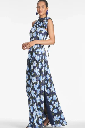 Store Kayla Gown - Blue | Champagne