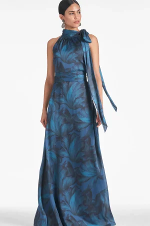 Store Kayla Gown - Blue | Prints