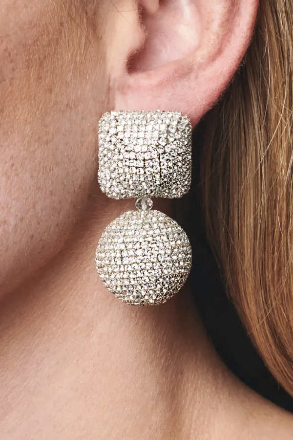 Discount Lydia Earrings - Crystals Earrings