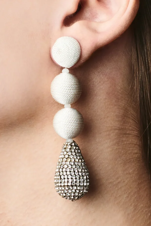 Cheap Maeve Earrings - Thread / Crystals Earrings