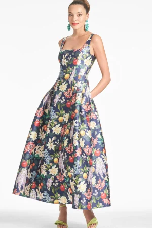 Best Sale Mia Gown - Tea-Lenght | Blue