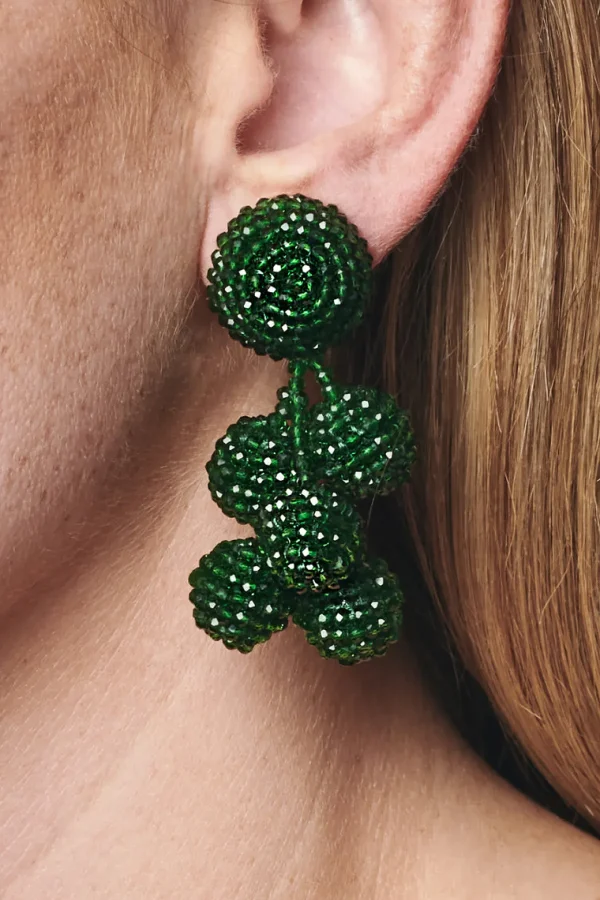 Cheap Mini Coconuts Earrings - Faceted Beads Earrings