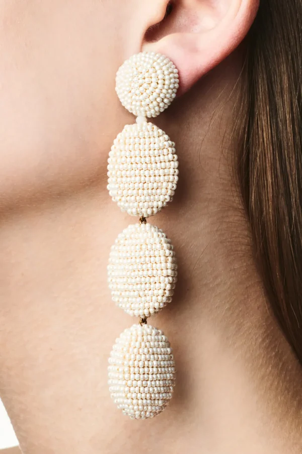 Cheap Natalie Earrings - Smooth Beads Earrings