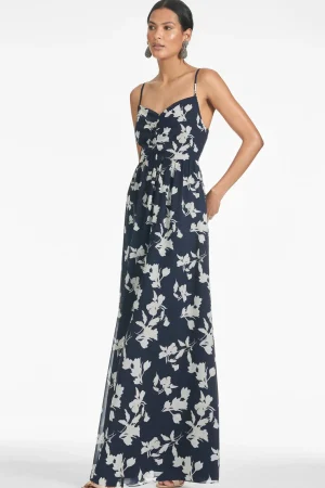 Cheap Sienna Gown - Blue | Champagne