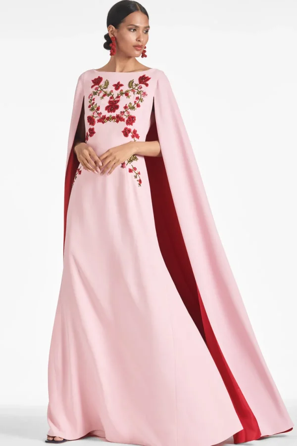 Best Vittoria Gown - Morganite/Ruby Evening | Black-Tie