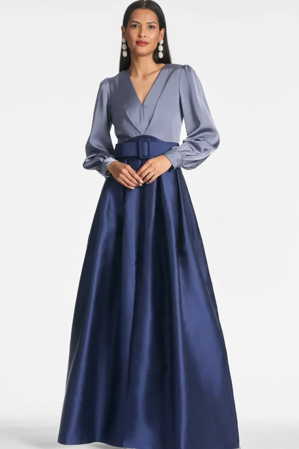 Best Zoe Gown - Cool Grey/Night Sky Evening | Winter