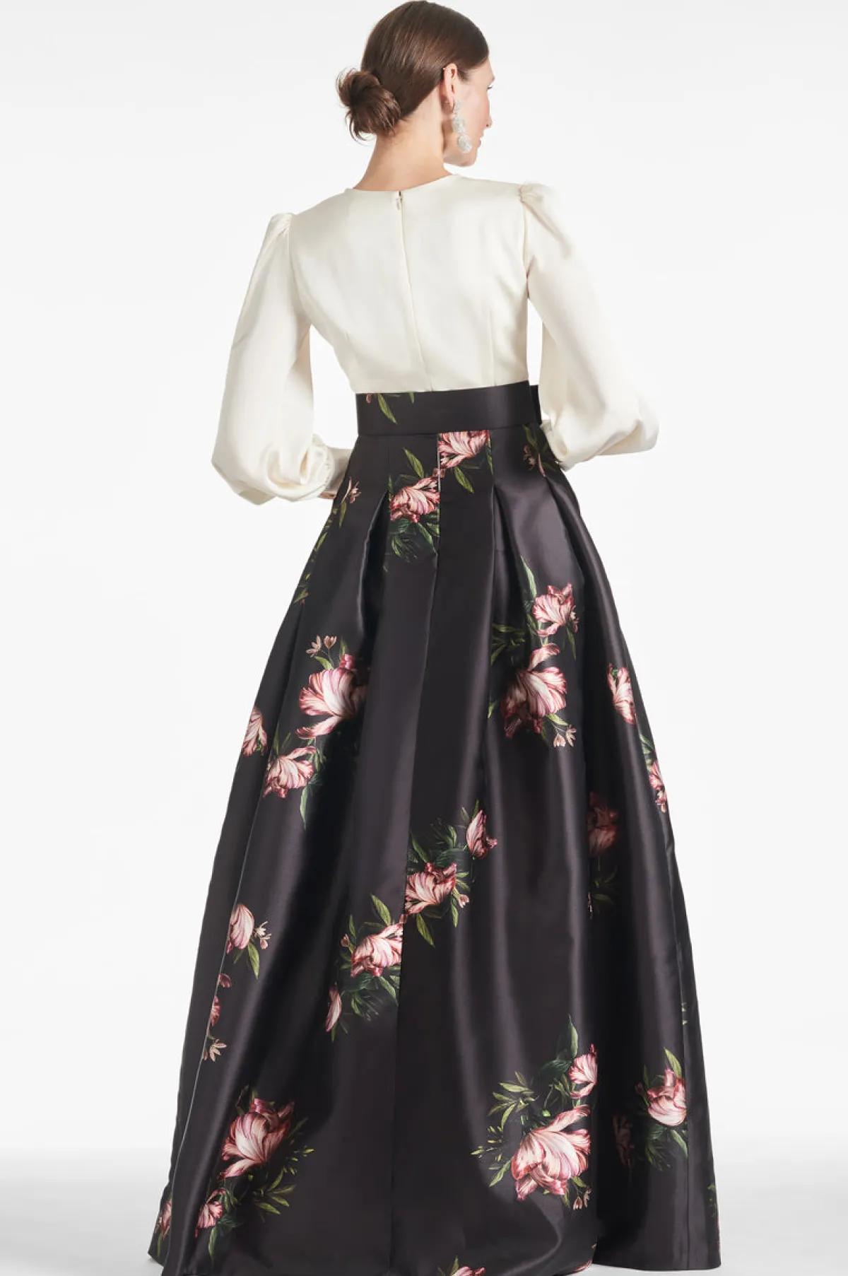 Best Sale Zoe Gown - Ivory/Noir Blossom Winter | Ball Gowns