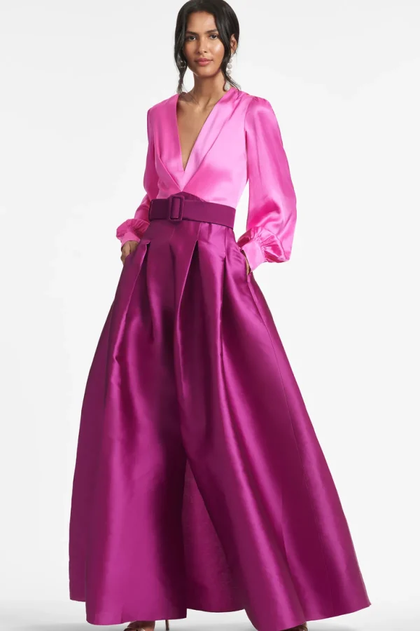 Flash Sale Zoe Gown - Pink/Magenta Winter | Winter