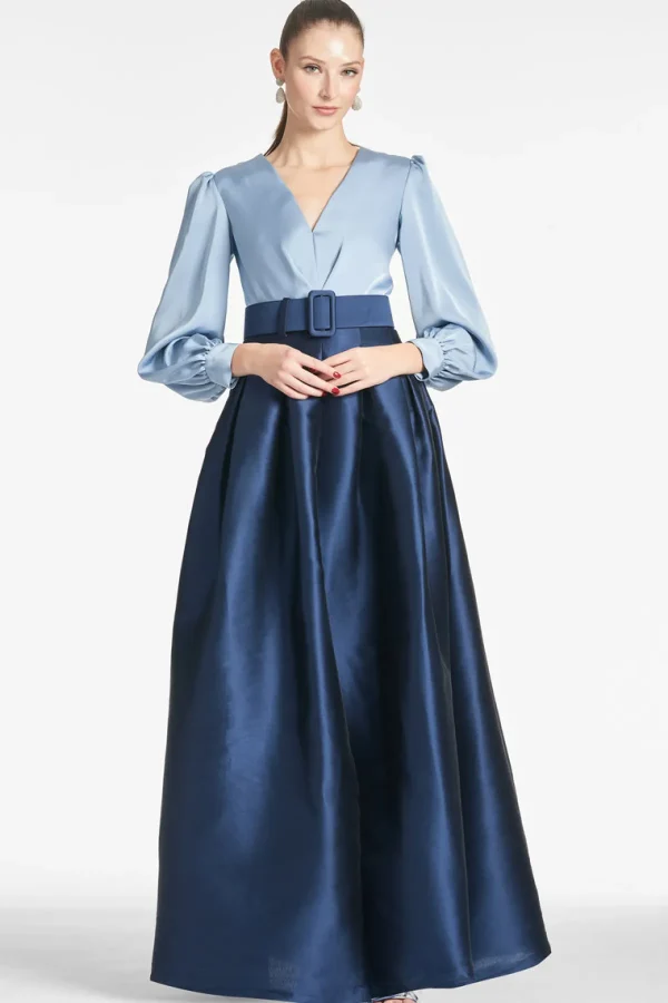 Cheap Zoe Gown - Slate/Navy Winter | Winter